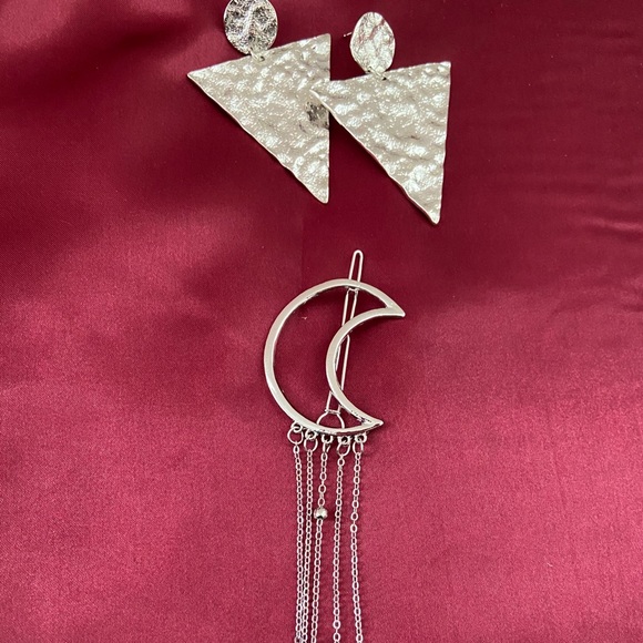 💕Last one Moon Tassels Hair Pin Hair Clip - Picture 6 of 7